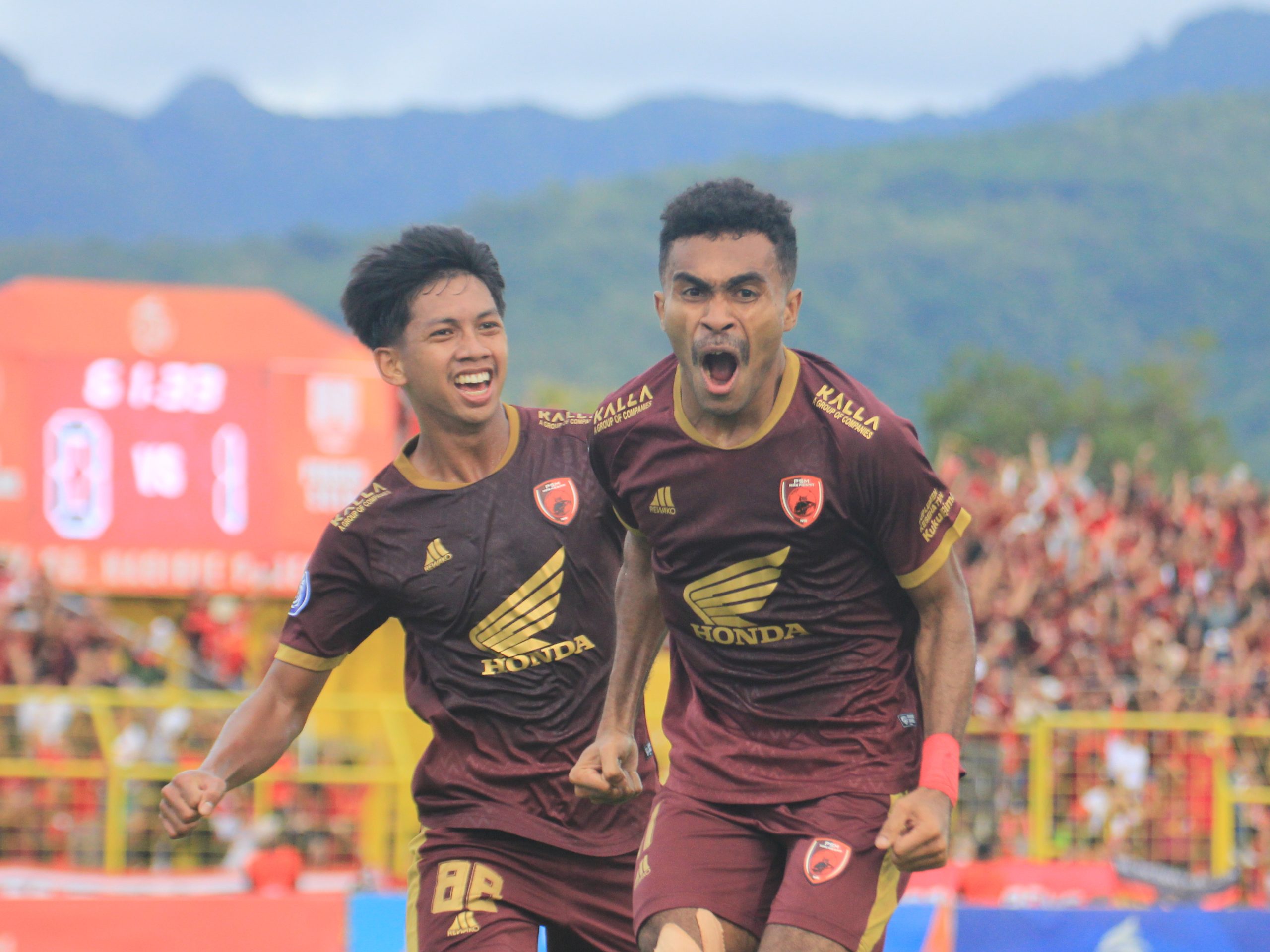 PSM Makassar Vs Persis Solo, Juku Eja Menang 3-2