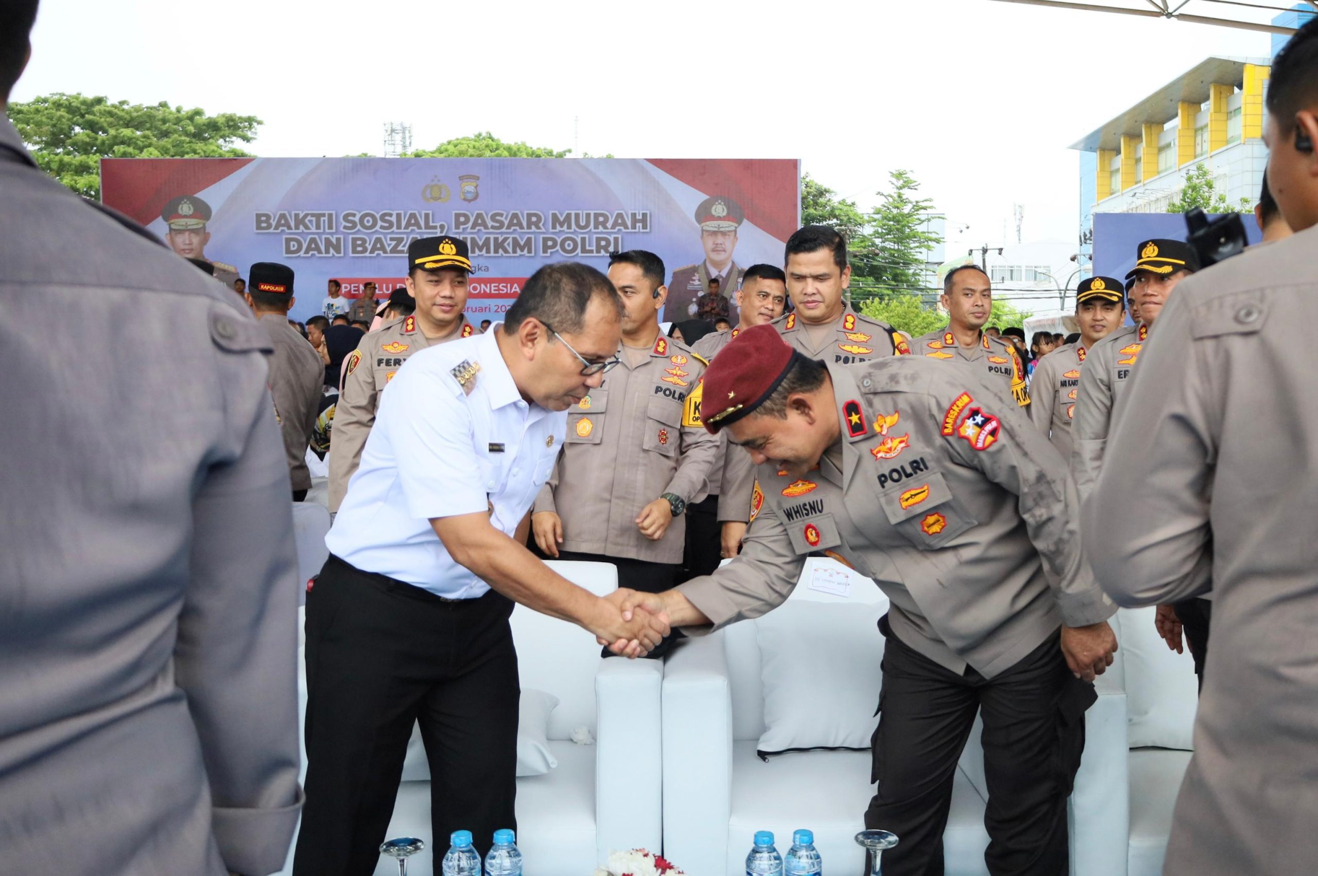 Danny Pomanto Bersama Wakapolri Deklarasi Pemilu Damai di Makassar