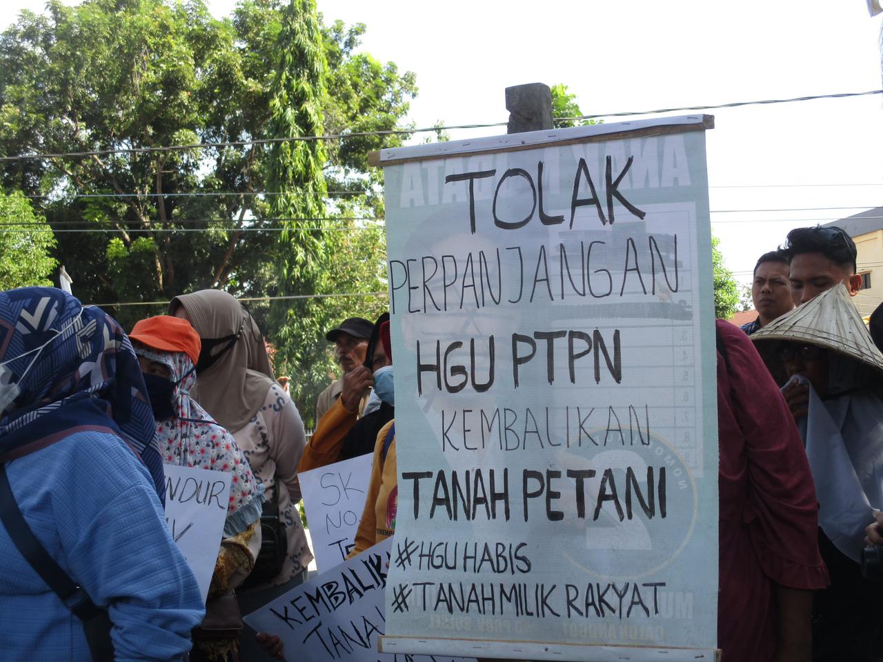 Warga Kembali Unjuk Rasa Tolak Perpanjangan HGU PTPN di Takalar