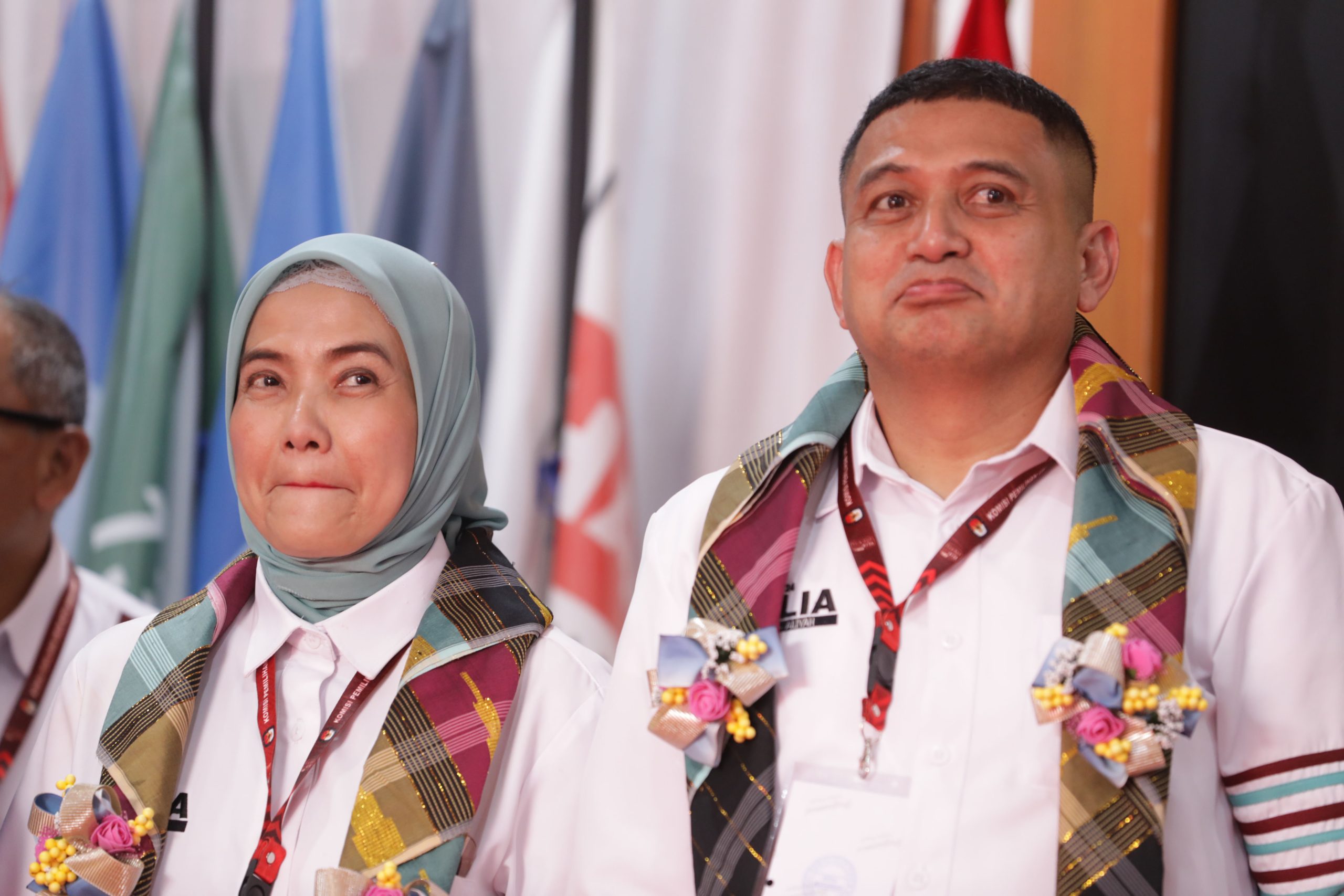 Wajah-Wajah Optimis Tiga Paslon Pilkada Makassar 2024 yang Mendaftar Hari Terakhir