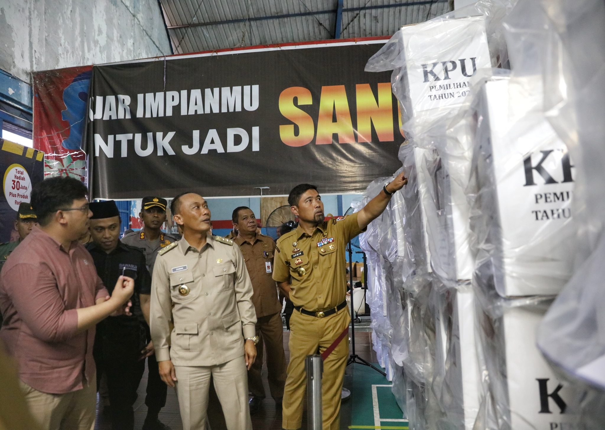 Persiapan Logistik Pilkada Serentak di Makassar Capai 100 Persen