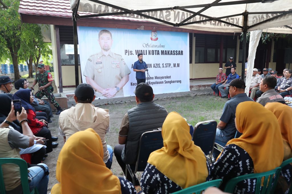 Pjs Wali Kota Makassar Kunjungi Kepulauan Sangkarrang, Tekankan Peningkatan Pelayanan dan Netralitas ASN