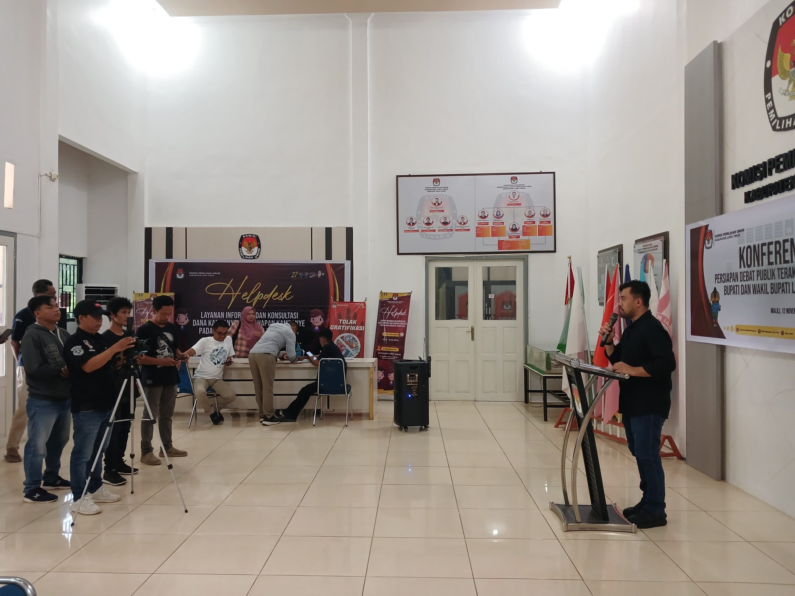 KPU Luwu Timur Siapkan Debat Publik Terakhir Calon Bupati di Makassar, Bahas Isu Strategis