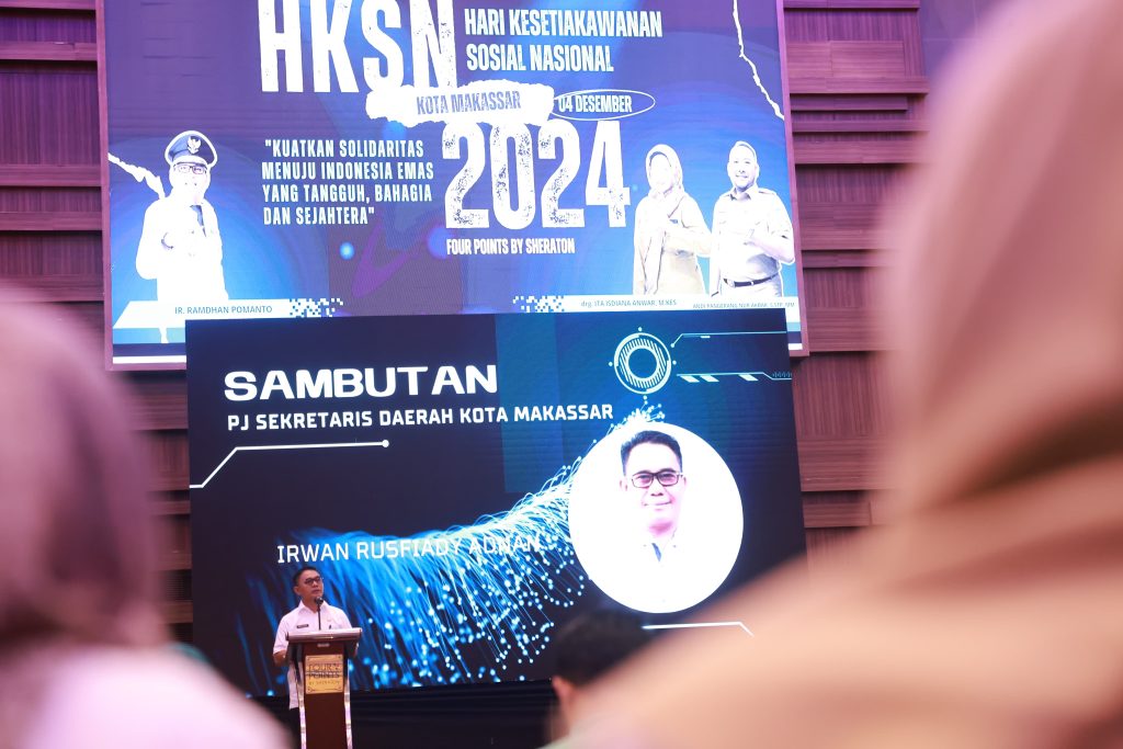 Pj Sekda Makassar Irwan Adnan Buka Peringatan HKSN 2024