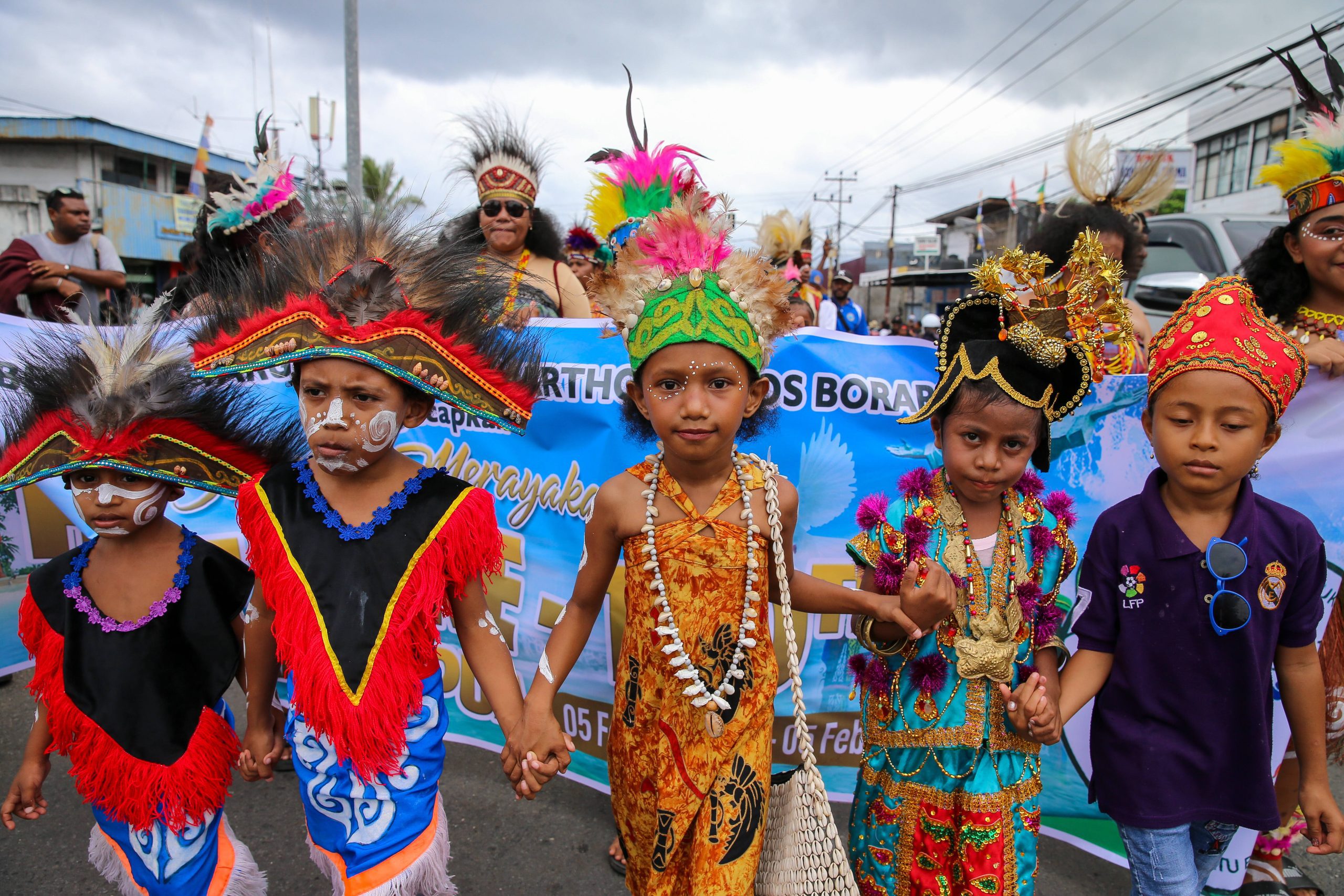 Karnaval Budaya Meriahkan Peringatan HUT Pekabaran Injil ke-170 di Manokwari, Papua Barat