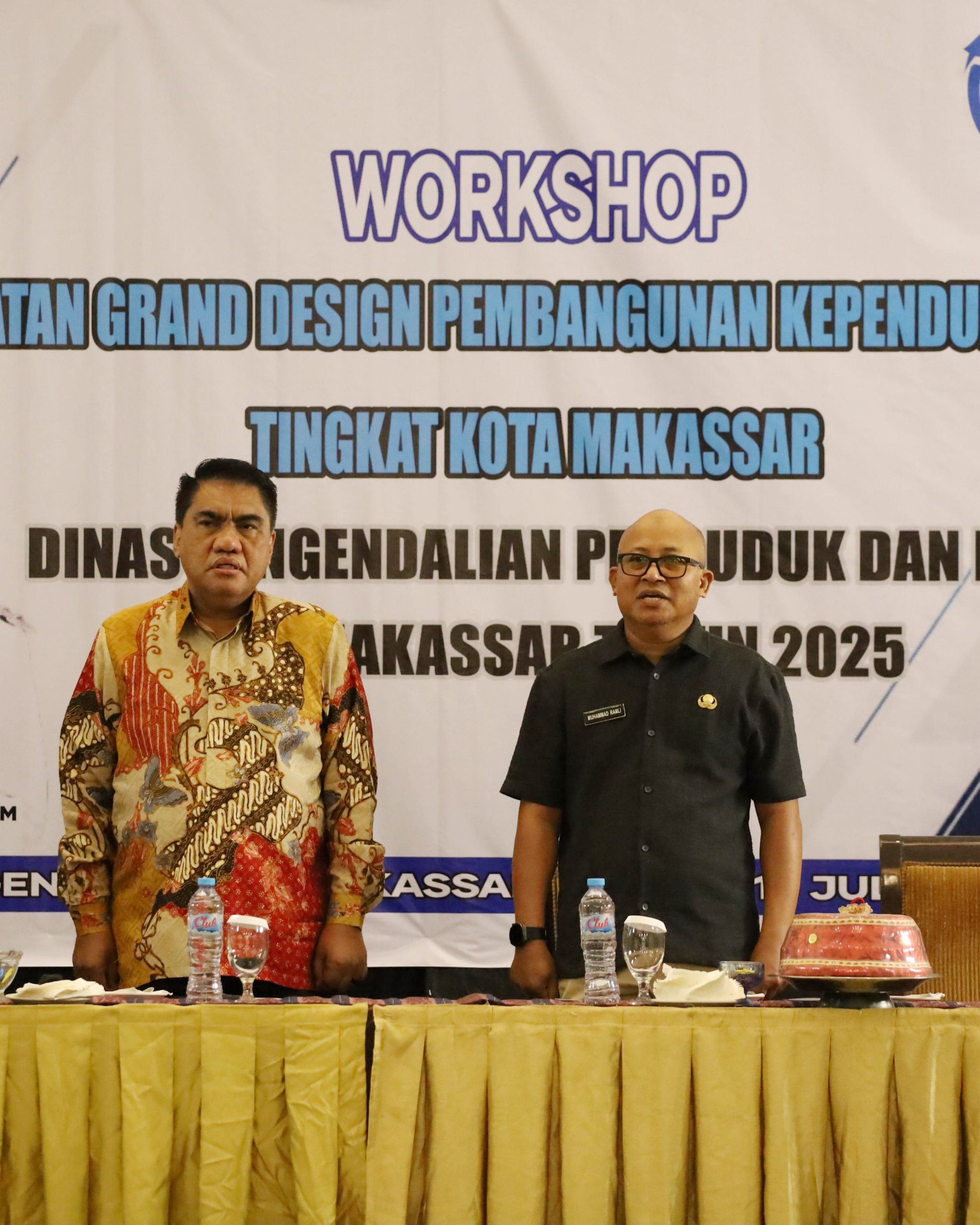 Workshop Pemanfaatan Grand Design Pembangunan Kependudukan Digelar DPPKB Kota Makassar
