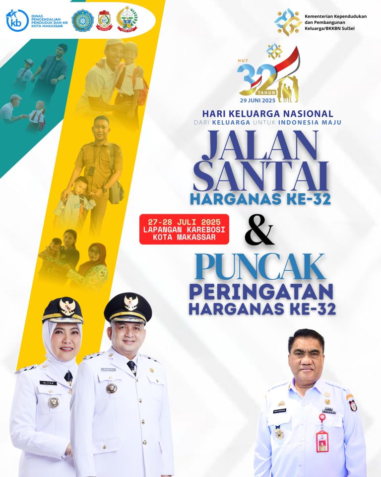 Harganas ke-32 Siapkan Lomba Jalan Sehat Berhadiah Umrah di Makassar