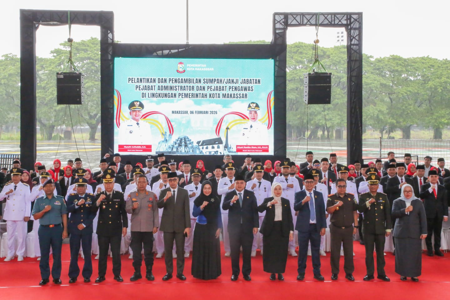 Pemkot Makassar Lantik 13 Camat Baru, Fokus Perkuat Pemerintahan Wilayah